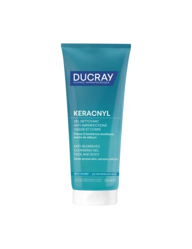 DUCRAY KERACNYL – Gel Moussant Visage & Corps