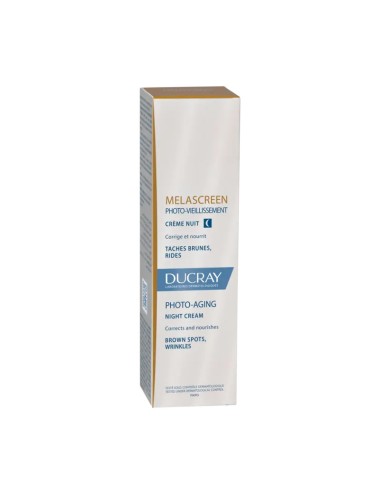 DUCRAY MELASCREEN – Crème Nuit Photo-Vieillissement (50 ml)