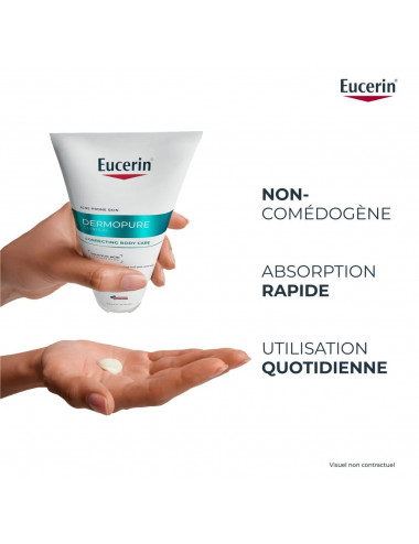Eucerin DermoPure Crème Corps Triple Effet Anti-Imperfections – 200 ml