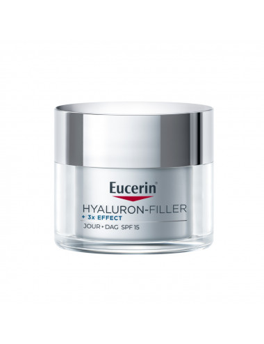 Eucerin HHYALURON-FILLER +3x EFFECT Soin de Jour Peau Sèche SPF 15