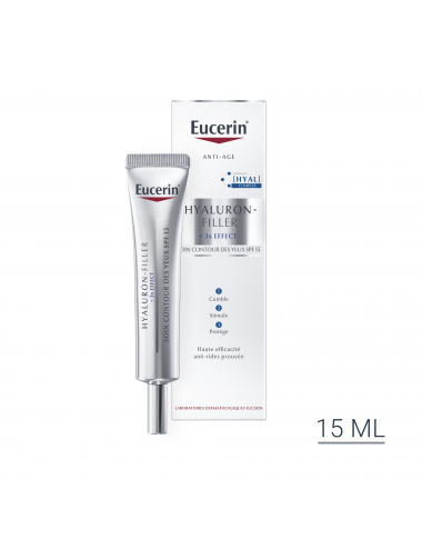 HYALURON-FILLER + 3x EFFECT Soin Contour des Yeux SPF 15