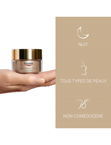 Eucerin Hyaluron-Filler + Elasticity Soin de Nuit Régénérant – 50 ml