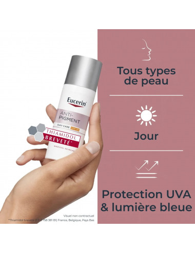 Eucerin Anti-Pigment Soin de Jour Éclaircissant SPF 30 – 50 ml