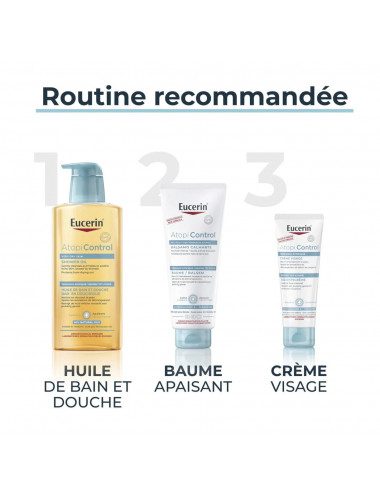 Eucerin AtopiControl Huile de Bain et Douche Apaisante – 400 ml