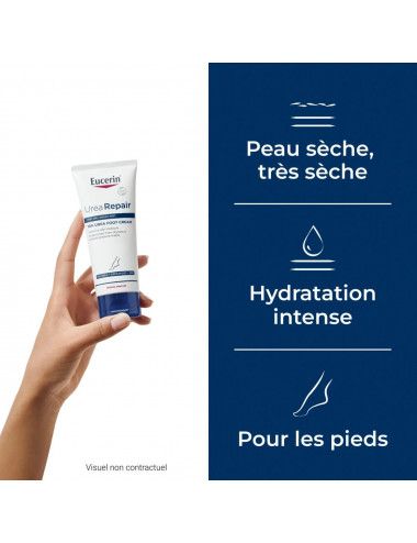 Eucerin UreaRepair Plus Crème Pieds 10% d'Urée – 100 ml