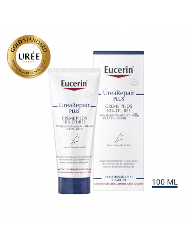 Eucerin UreaRepair Plus Crème Pieds 10% d'Urée – 100 ml