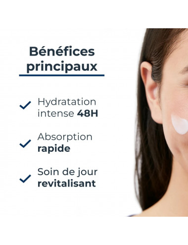 Eucerin UreaRepair Crème Visage 5% d'Urée Hydratante – 50 ml