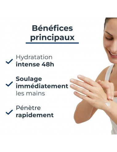 Eucerin UreaRepair Plus Crème Mains 5% d'Urée – 75 ml