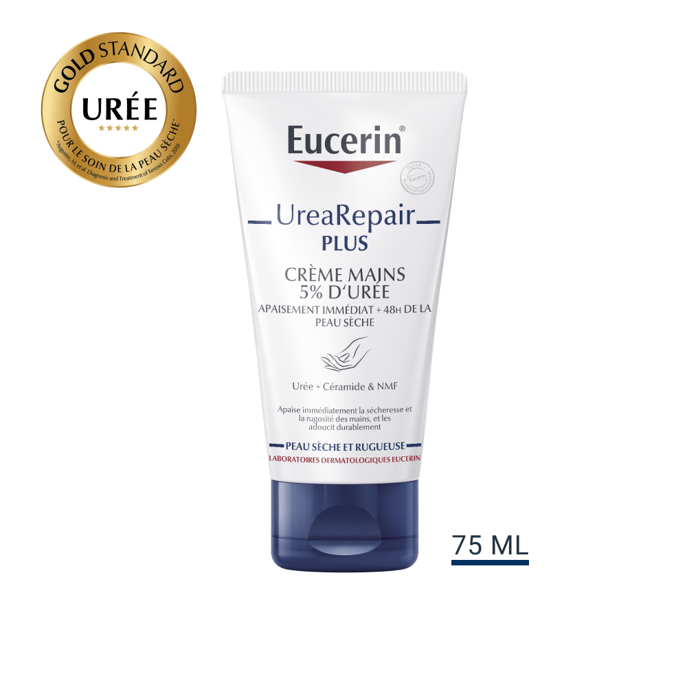 Eucerin UreaRepair Plus Crème Mains 5% d'Urée – 75 ml