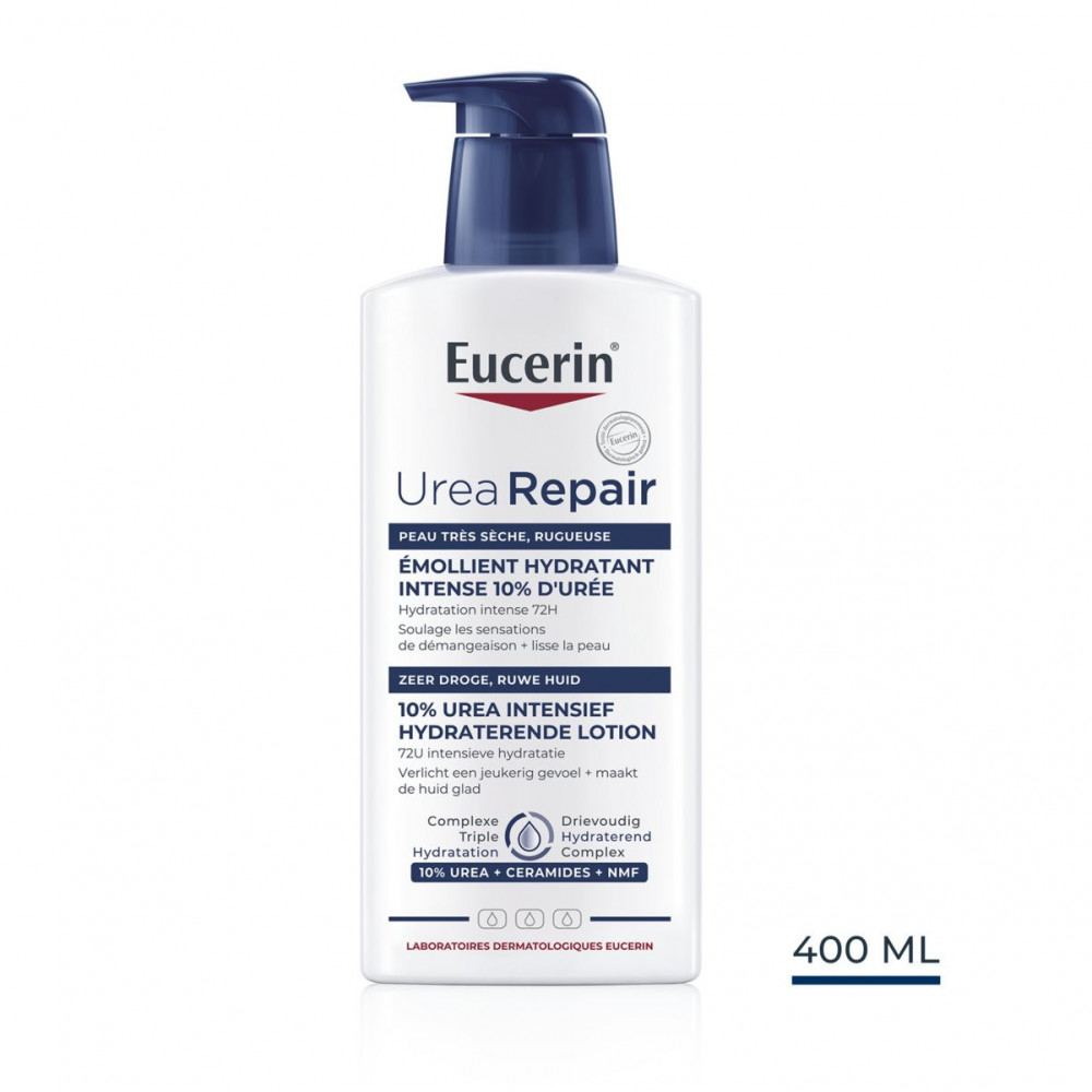 Eucerin UreaRepair Plus Émollient Réparateur Corps 10% d'Urée – 400 ml