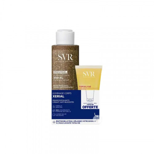 SVR Xerial Lot Gommage + Topialyse Huile Lavante