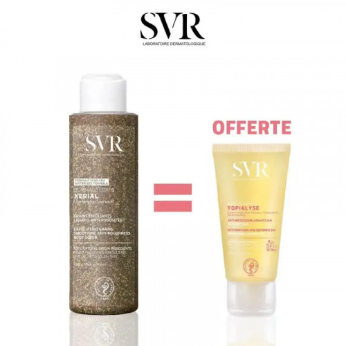 SVR Xerial Lot Gommage + Topialyse Huile Lavante