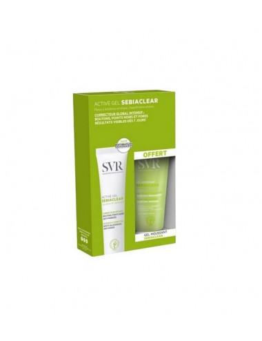 SVR Sebiaclear Set Active Gel + Gel Moussant