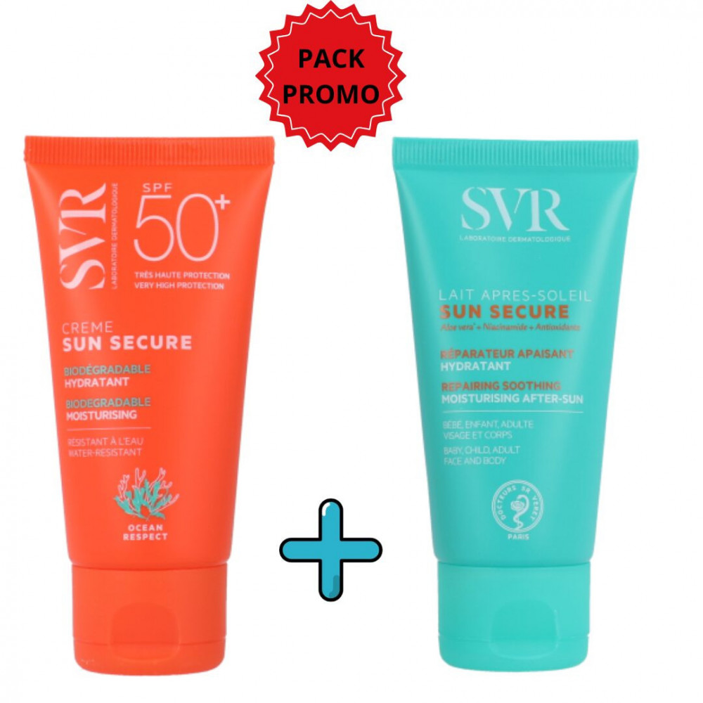SVR Sun Secure Lot Fluide SPF50+ + Lait Après-Soleil
