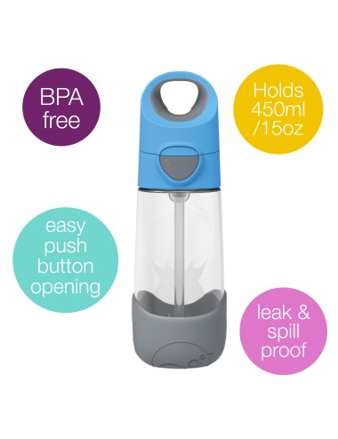 BBOX Gourde 450ml - Blue slate